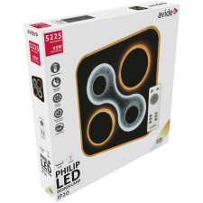 Avide Design Mennyezeti Lámpa Philip 95W RF Távirányítóval (LED, színhőmérséklet állítható, dimmelhető, oyster) világítás