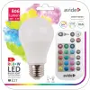 Avide Izzó Led E27 Smart Led Candle 9,7W RGB+W 2700K Távírányítóval