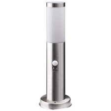  Avide kültéri álló lámpa Boca 1xE27 PIR 450mm IP44 Szatén Nikkel kültéri világítás