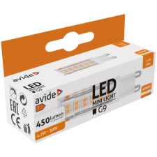 Avide LED 4.2W G9 NW 4000K fekvő izzó