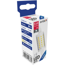 Avide LED 6W R7S 23x78mm CW 6400K Fényerőszabályzós izzó