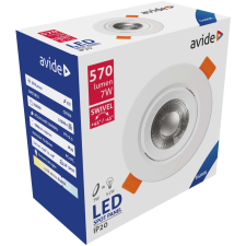 Avide LED Beépíthető Spot 38° Kerek 7W CW 6400K világítás