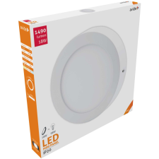 Avide LED Falra Szerelhető Kerek Mennyezeti Lámpa ALU 18W NW 4000K világítás