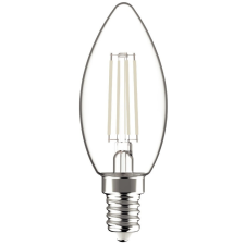 Avide LED White Filament Candle 4.5W E14 NW 4000K izzó