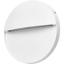 Avide Sevilla kültéri LED lépcsővilágító - kör, fehér (6W) meleg fehér kültéri világítás