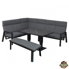  Avignon 8 személyes sarok kerti bútor garnitúra kerti bútor