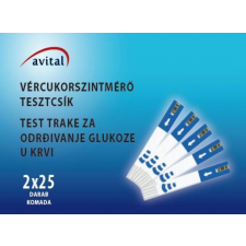Avital tesztcsík (2x25) gyógyászati segédeszköz