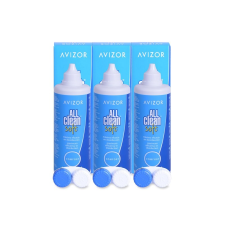Avizor All Clean Soft 3 x 350 ml kontaktlencse folyadék