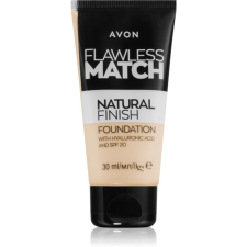 Avon Flawless Match Natural Finish hidratáló alapozó SPF 20 árnyalat 130N Alabaster 30 ml smink alapozó