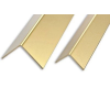 AVProfil AV L profil eloxált arany alumínium szögprofil sarokprofil 10x10x2000 mm sarokvédő sarokléc élvédő
