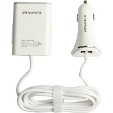 Awei C400 Autós 4xUSB töltő (5V / 9.4A) (AWEI072WHT) mobiltelefon kellék