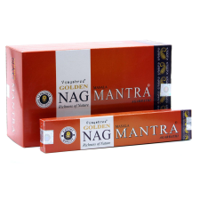 AWGifts 15g Golden Nag Füstölőpálcikák- Mantra füstölő