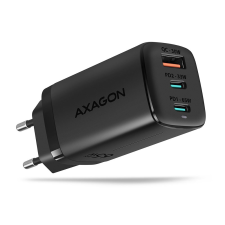 AXAGON ACU-DPQ65 QC4 + USB-C PD hálózati töltő fekete (ACU-DPQ65) mobiltelefon kellék