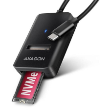 AXAGON ADM2-CM USB-C 3.2 Gen2 - 1x NVMe/SATA SDD adapter kábel és adapter