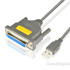 AXAGON ADP-1P25 USB 2.0 - párhuzamos DB25 nyomtató adapter kábel és adapter