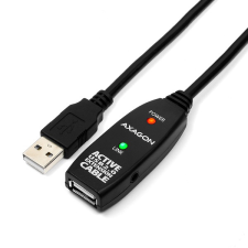 AXAGON adr-205 aktív usb hosszabbító kábel 5m kábel és adapter