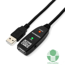 AXAGON ADR-205 aktív USB hosszabbító kábel 5m (ADR-205) kábel és adapter