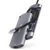 AXAGON AXAGON HMC-6M2 COMBO 6in1 USB-C 3.2 Gen 1 Multiport Hub