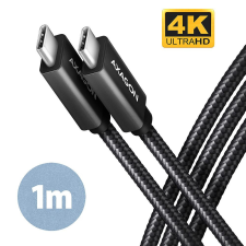 AXAGON BUCM32-CM10AB Speed+ USB-C &gt; USB-C 3.2 Gen 2 Cable 1m Black kábel és adapter