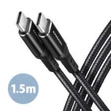 AXAGON BUCM-CM15AB HQ USB-C &lt;&gt; USB-C Cable 1.5m Black kábel és adapter