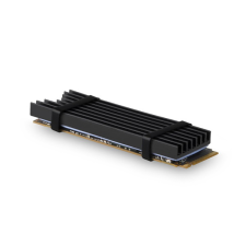 AXAGON CLR-M2L6 passzív M.2 SSD hűtőborda fekete hűtés