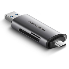 AXAGON CRE-SAC USB-C+A SD / microSD olvasó bankkártya olvasó