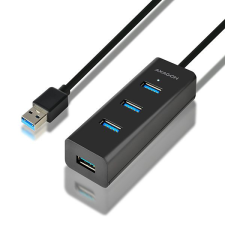 AXAGON HUE-S2B USB3.0 Charging Hub Black hub és switch