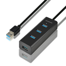 AXAGON HUE-S2BL 4-Port USB 3.0 CHARGING hub hub és switch