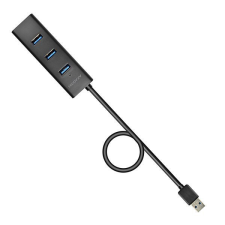 AXAGON HUE-S2BL USB3.0 Charging Hub Black hub és switch