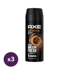 Axe Dark Temptation dezodor (3x150 ml) dezodor