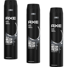 Axe izzadásgátló férfi Dezodor Black 3x250ml dezodor