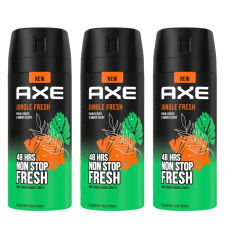 Axe izzadásgátló férfi Dezodor Jungle Fresh 3x150ml dezodor