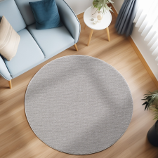 Ay LOOM 4300 160 x 160 cm ezüst modern kör szőnyeg lakástextília