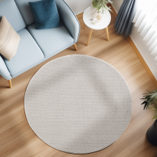 Ay LOOM 4300 160 x 160 cm krém modern kör szőnyeg lakástextília