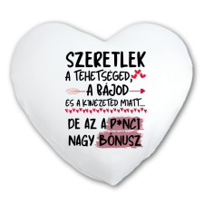 Az a punci nagy bónusz - Páros Párna egyedi ajándék