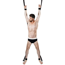  Az ajtó fölött kötés kereszt - fekete bilincs, kötöző