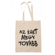 Az élet megy tovább - Vászontáska kézitáska és bőrönd