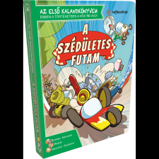  Az első kalandkönyvem: A szédületes futam könyv (9786150186597) társasjáték