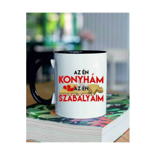 Az én konyhám az én szabályaim bögre - egyedi mintás, több színben ajándéktárgy