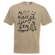  Az igazi ajándék én vagyok - Karácsonyi Férfi Póló férfi póló