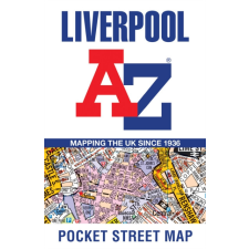 AZ kiadó Liverpool térkép Liverpool város térkép AZ kiadó térkép