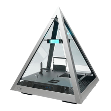 AZZA Geh ATX Pyramid 804L Aluminium tempered Glass (CSAZ-804L) számítógép ház