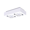 Azzardo -4440 NIKEA FEHÉR SZÍNŰ MENNYEZETI LÁMPA 2XGU10-ES111 16W IP20