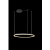 Azzardo Halo fekete LED függesztett lámpa  (AZ-4960) LED 1 izzós IP20
