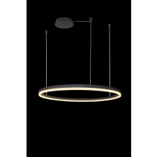 Azzardo Halo fekete LED függesztett lámpa (AZ-4963) LED 1 izzós IP20 világítás