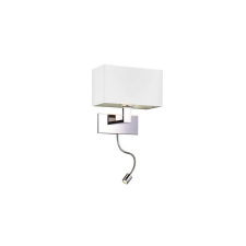 Azzardo Martens fehér falikar (AZ-1526) E27+LED 2 izzós IP20 világítás