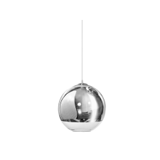 Azzardo Silver Ball króm-átlátszó függesztett lámpa (AZ-0734) E27 1 izzós IP20 világítás