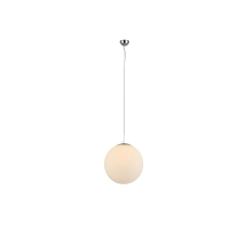 Azzardo White Ball króm-fehér függesztett lámpa (AZ-1325) E27 1 izzós IP20 világítás