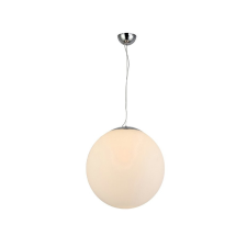 Azzardo White Ball króm-fehér függesztett lámpa (AZ-1329) E27 1 izzós IP20 világítás