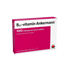 B12-VITAMIN ANKERMANN 1000MCG BEVONT TABL. 50X vitamin és táplálékkiegészítő